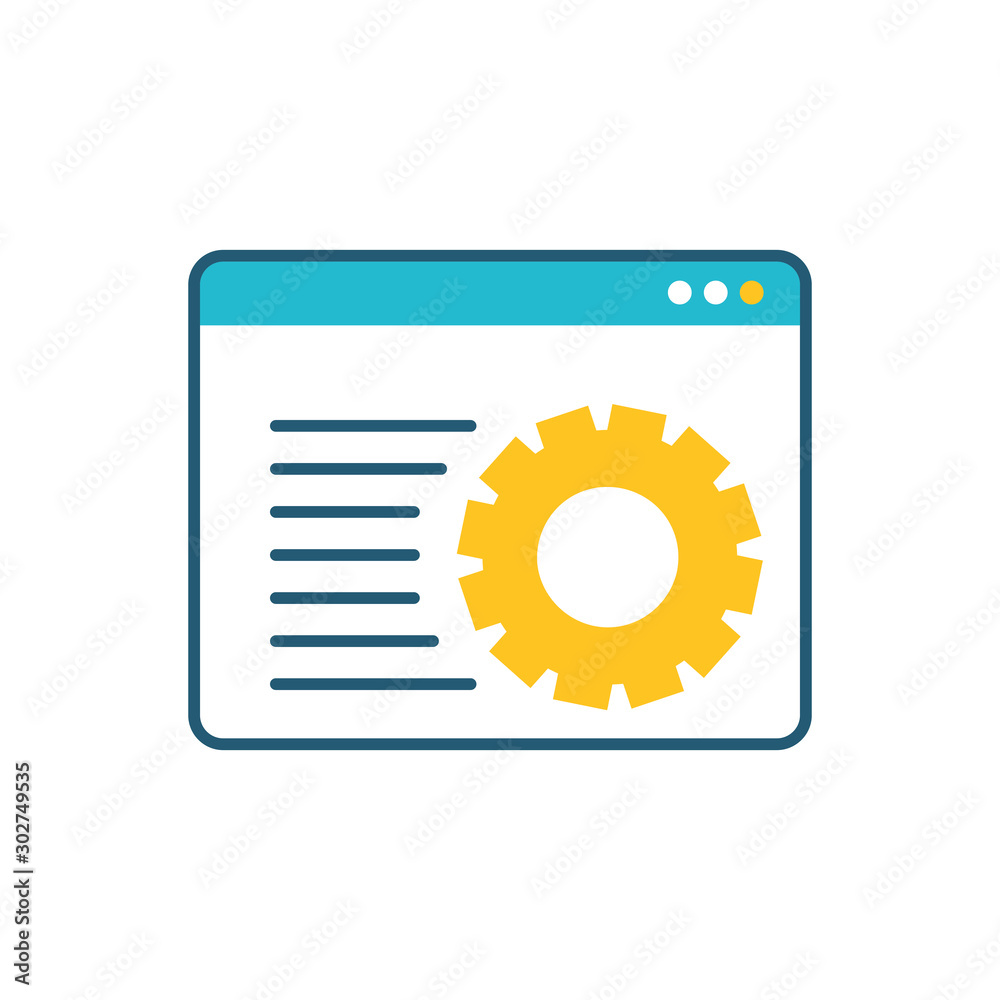 template webpage with gears machine settings template webpage with gears machine settings