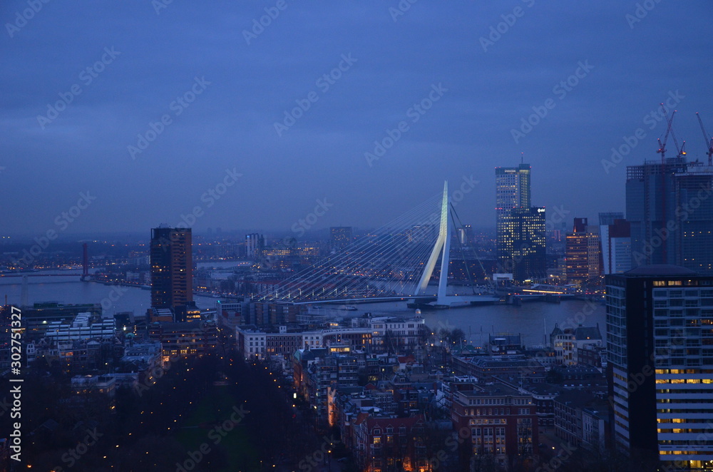 Obraz premium Rotterdam from above