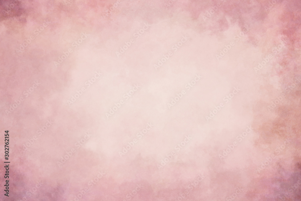 Obraz premium Red abstract hand-painted vintage background