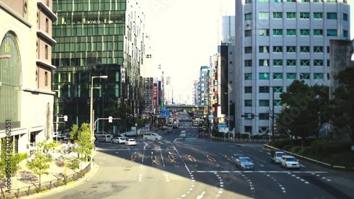 Timelapse from Japan, beautiful city views, Osaka and Kyoto photo