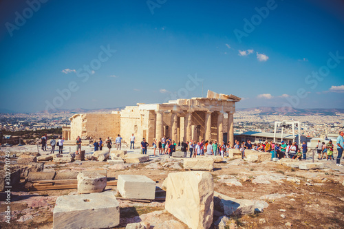 Akropol Partenon Pantenon Grecja Ateny