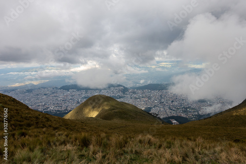 Clouds over Quito photo