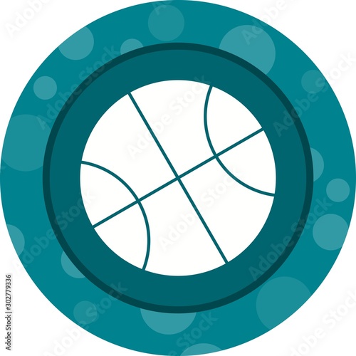 Beautiful Ball Glyph Vector Icon