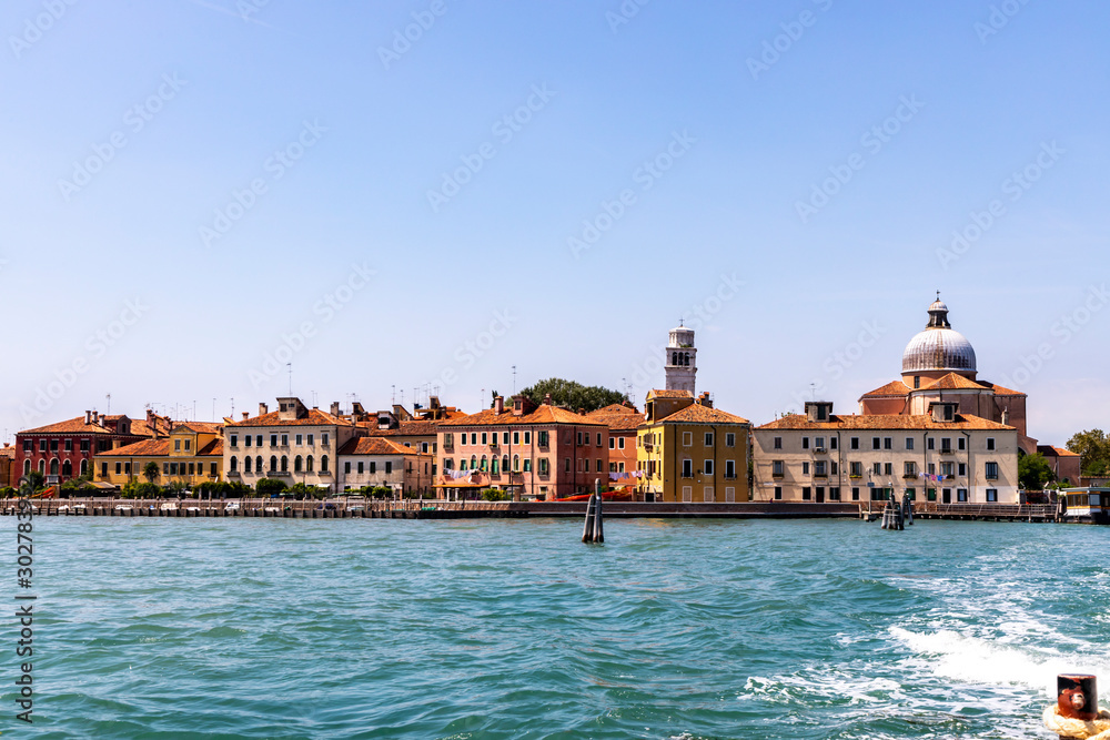 Häuser Panorama Venedigs