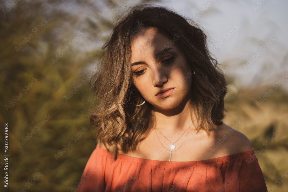 portrait of a beautiful young girl portrait of a beautiful young girl