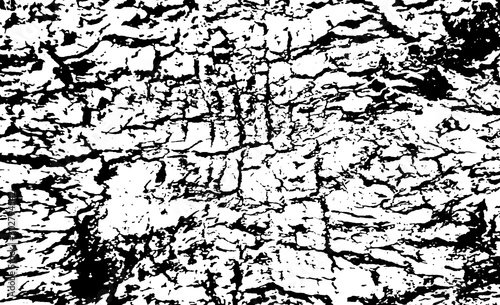 Distressed overlay texture of rough surface, old dry skin. Grunge background. One color graphic resource.