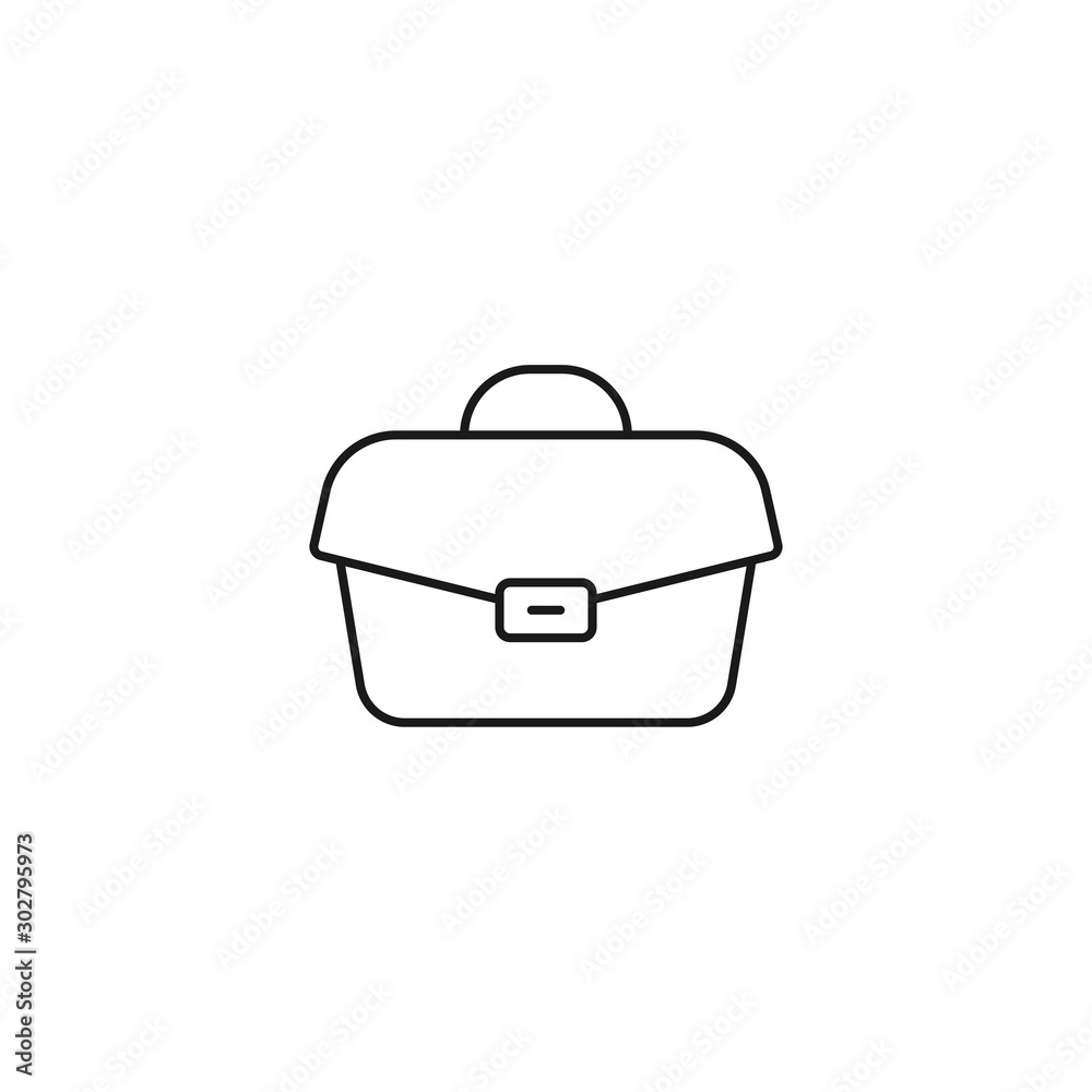 business case - minimal line web icon. simple vector illustration. concept for infographic, website or app. business case - minimal line web icon. simple vector illustration. concept for infographic, website or app.