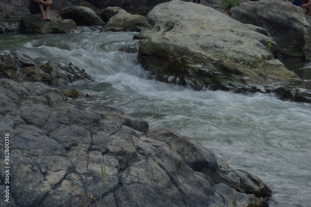 rocks in the water rocks in the water