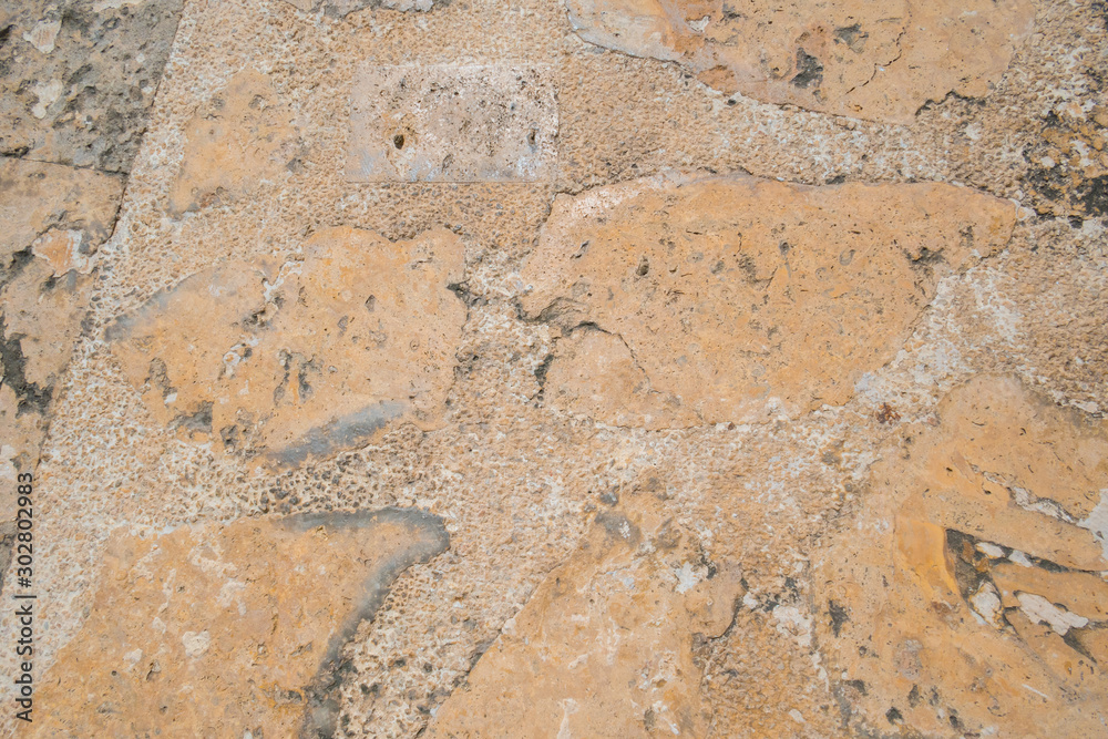 Fototapeta premium Cracked stone texture