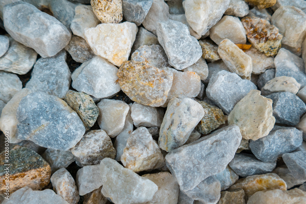 View of the texture of some stones View of the texture of some stones