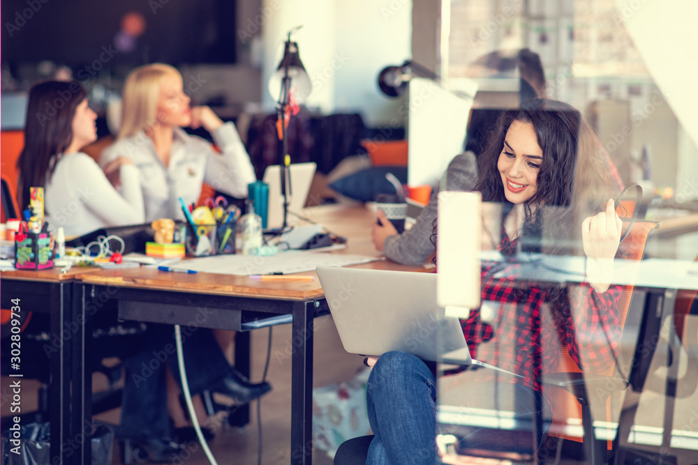startup business people group working everyday job at modern office startup business people group working everyday job at modern office