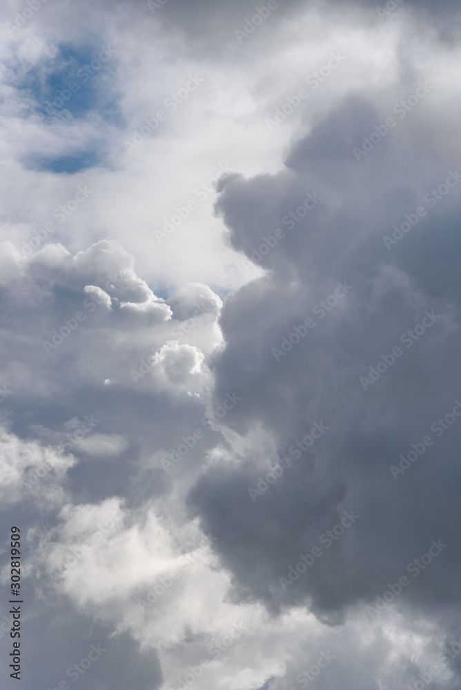 Dramatic cloudy sky as a nature background, depth and texture Dramatic cloudy sky as a nature background, depth and texture