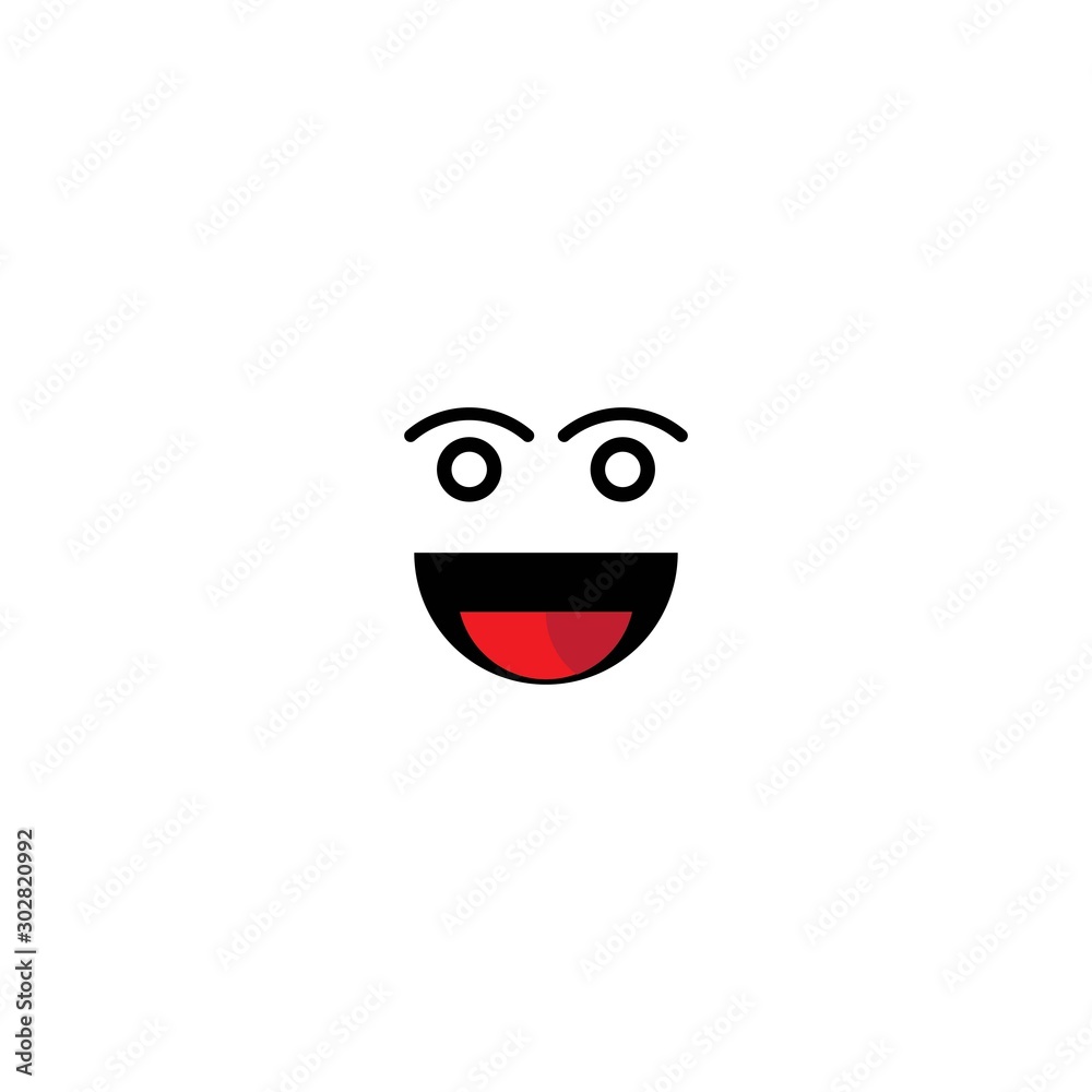 Emoticon logo template vector icon design Emoticon logo template vector icon design