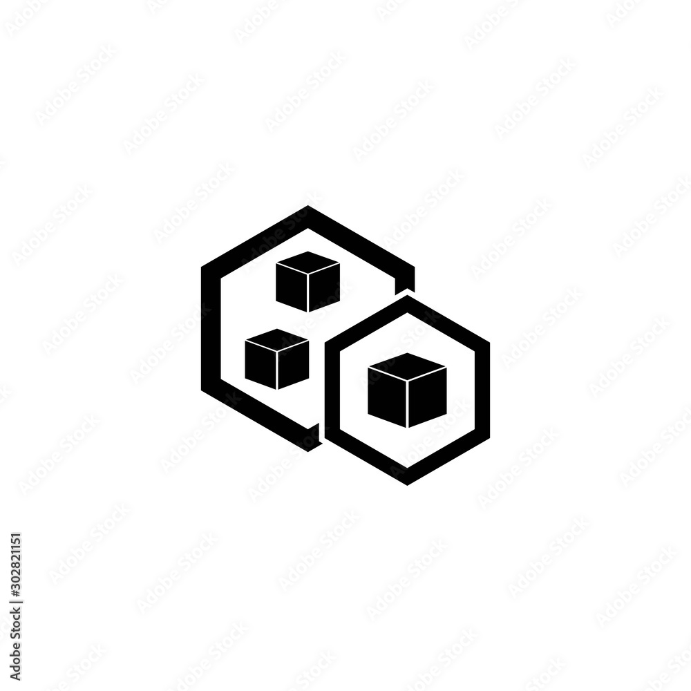 Square logo template vector icon design Square logo template vector icon design