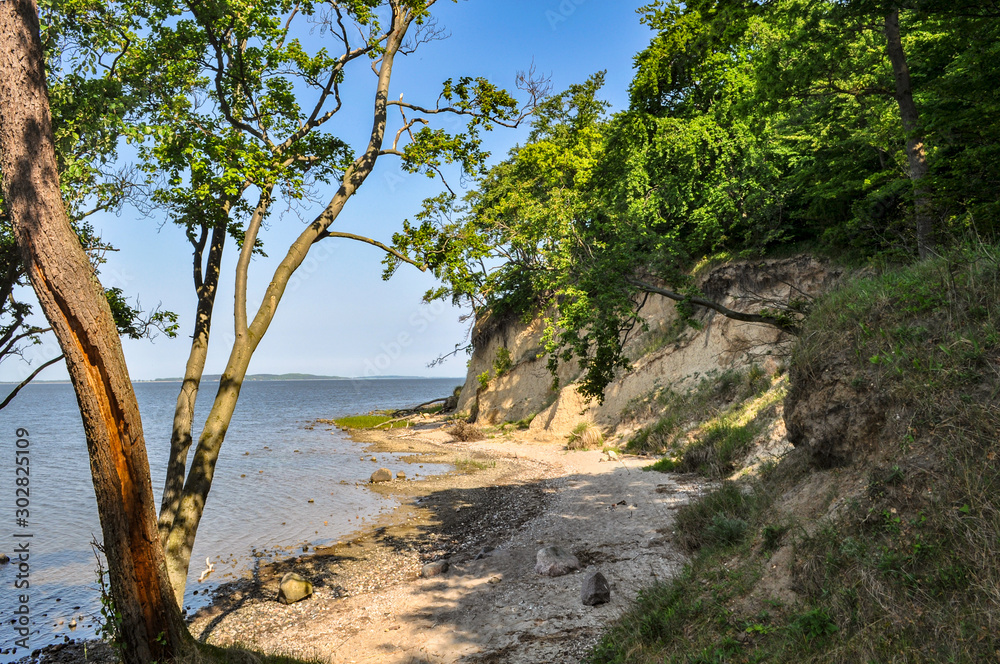 Großer Jasmunder Bodden, Lietzow, Insel Rügen Großer Jasmunder Bodden, Lietzow, Insel Rügen