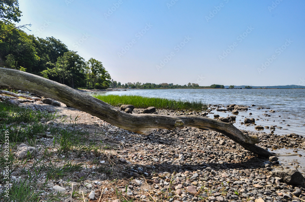 Großer Jasmunder Bodden, Lietzow, Insel Rügen Großer Jasmunder Bodden, Lietzow, Insel Rügen