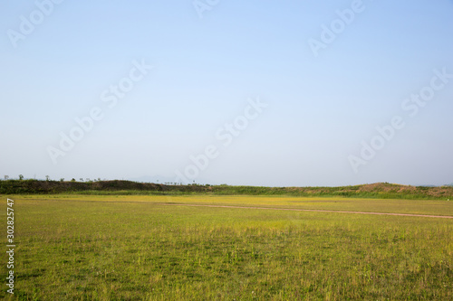 Jeongbuk-dong Fortress is the Holy Land of the Three Kingdoms Period. photo