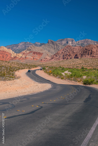 Canvas Print Views from Red Rock Canyon, Nevada