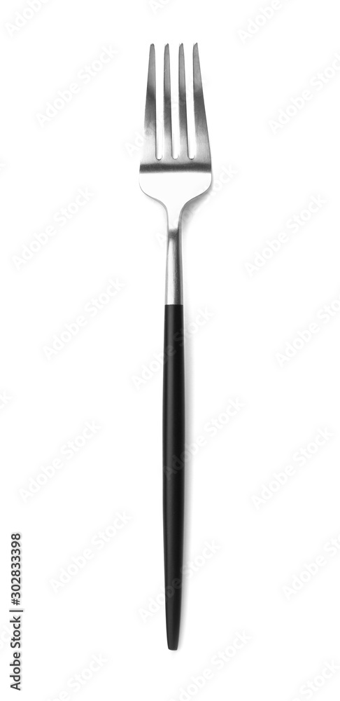 Clean fork on white background Clean fork on white background