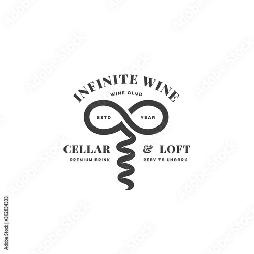 Infinite wine logo