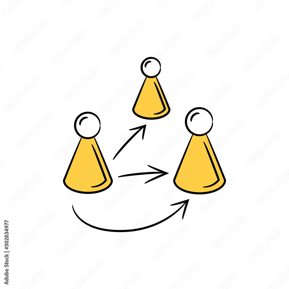 Obraz premium chess for business plan and strategy concept