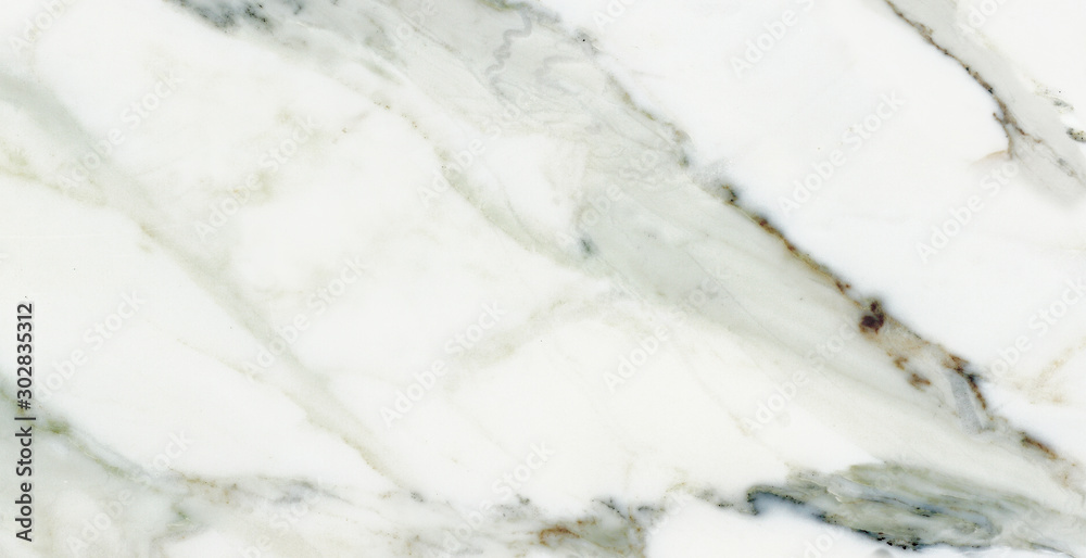 Obraz premium Natural White marble texture for skin tile wallpaper luxurious background, for design art work. Stone ceramic art wall interiors backdrop design. Marble with high resolution