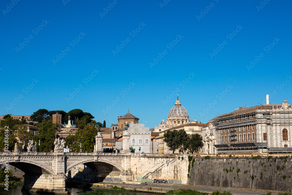 Fototapeta premium View to Saint Peter basilica