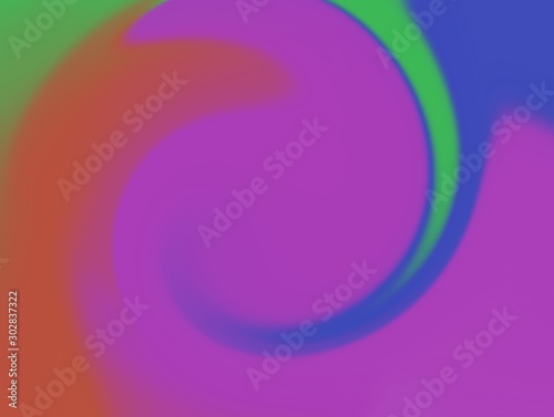 pastel blurry colorful abstract background of gradient color. Ombre style  © Nalinee