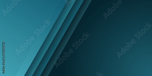 Abstract wide modern green stripe texture background
