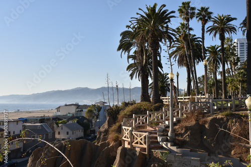 Stairway at Palisades park photo
