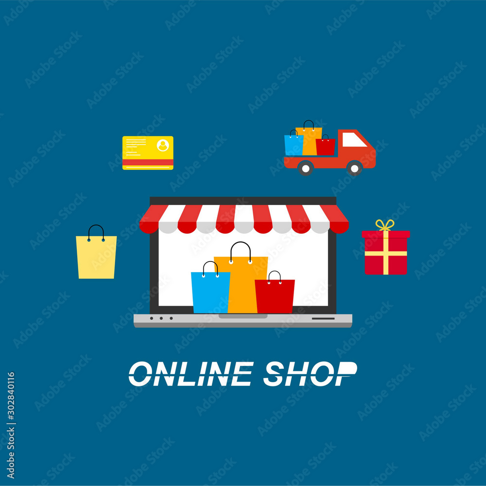 E-payment banner web icon for business, Application, E-wallet, NFC, QR code, Digital money, digital banking. Modern vector illustration concept, isolated on colored background E-payment banner web icon for business, Application, E-wallet, NFC, QR code, Digital money, digital banking. Modern vector illustration concept, isolated on colored background
