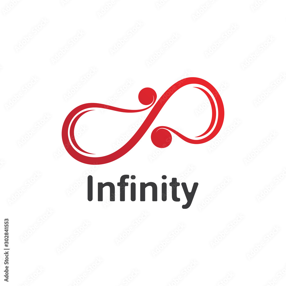 Infinity logo design inspiration vector illustration template icon Infinity logo design inspiration vector illustration template icon