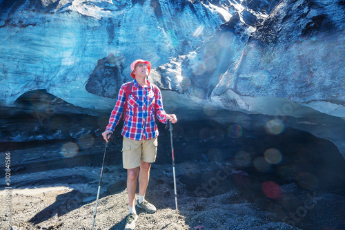 Iced grotto photo