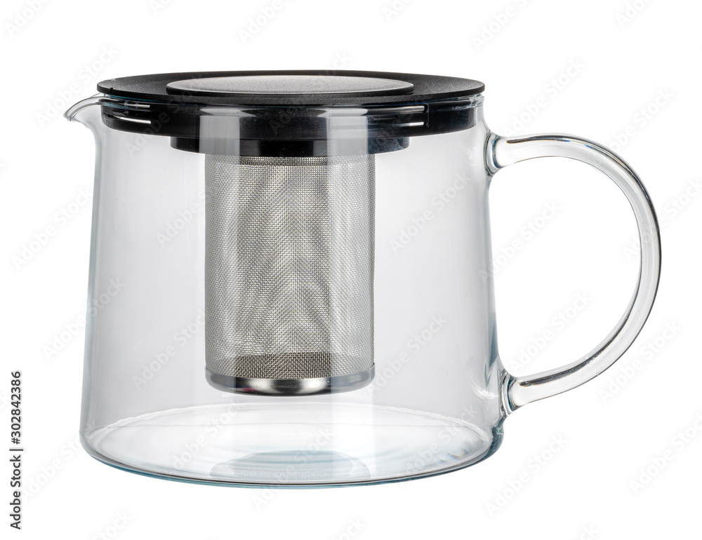 Empty tea kettle isolate on white background Empty tea kettle isolate on white background