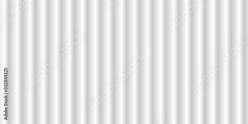 Wide clean white texture background with luxury curve pattern wallpaper