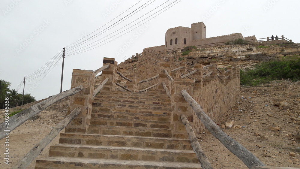Fototapeta premium Taqah castle, salalah, oman