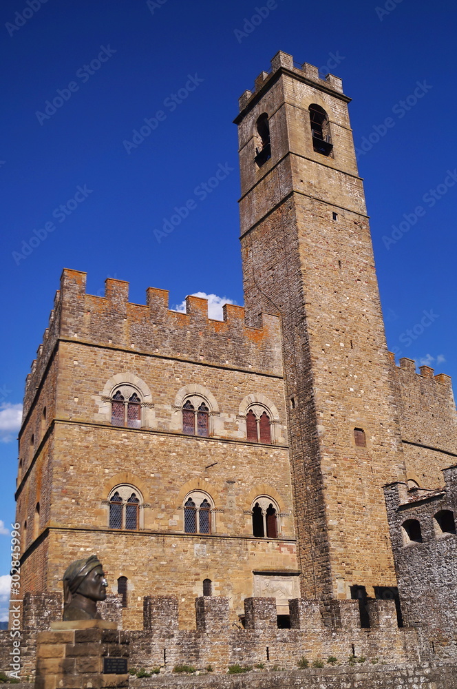 Conti Guidi castle, Poppi, Tuscany, Italy