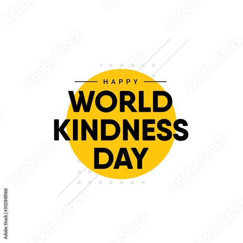 world kindness day design template