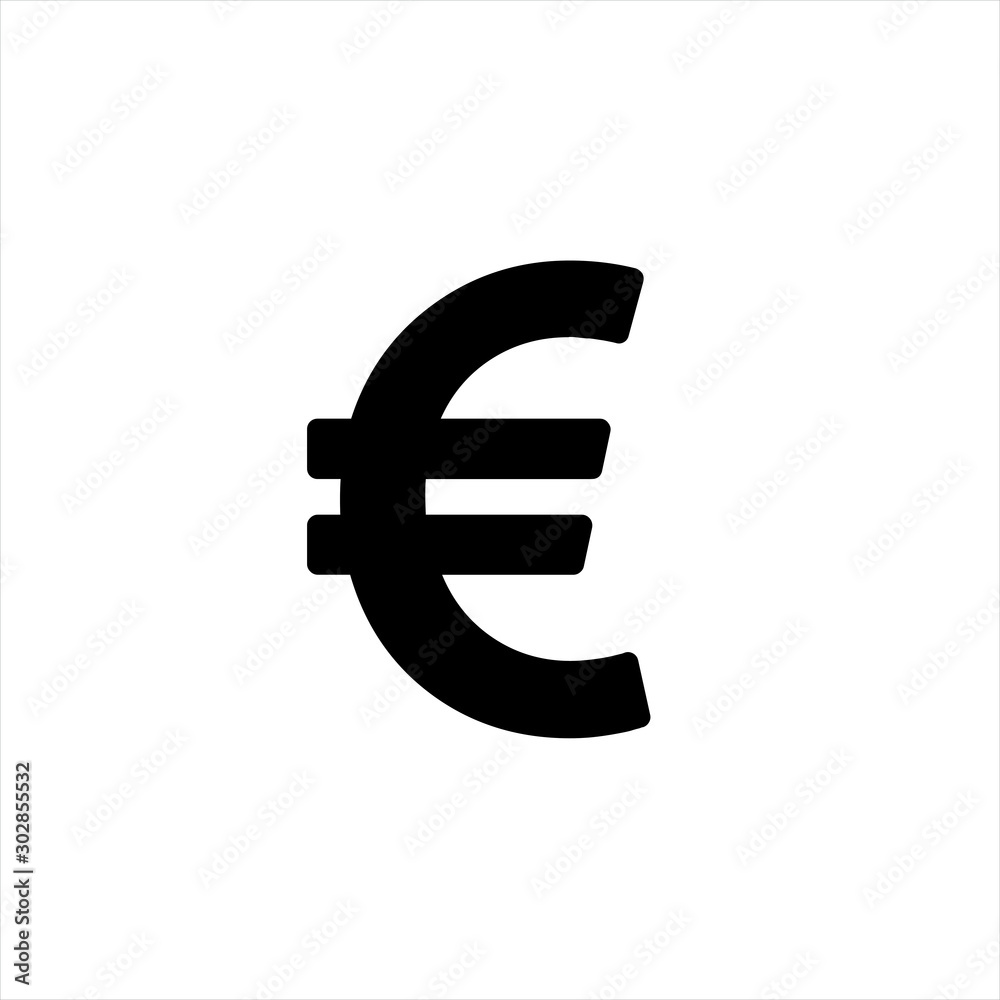 Euro icon in trendy flat style isolated on background. Euro icon page symbol for your web site design Euro icon logo, app, UI. Euro iconVector illustration, EPS10. Euro icon in trendy flat style isolated on background. Euro icon page symbol for your web site design Euro icon logo, app, UI. Euro iconVector illustration, EPS10.