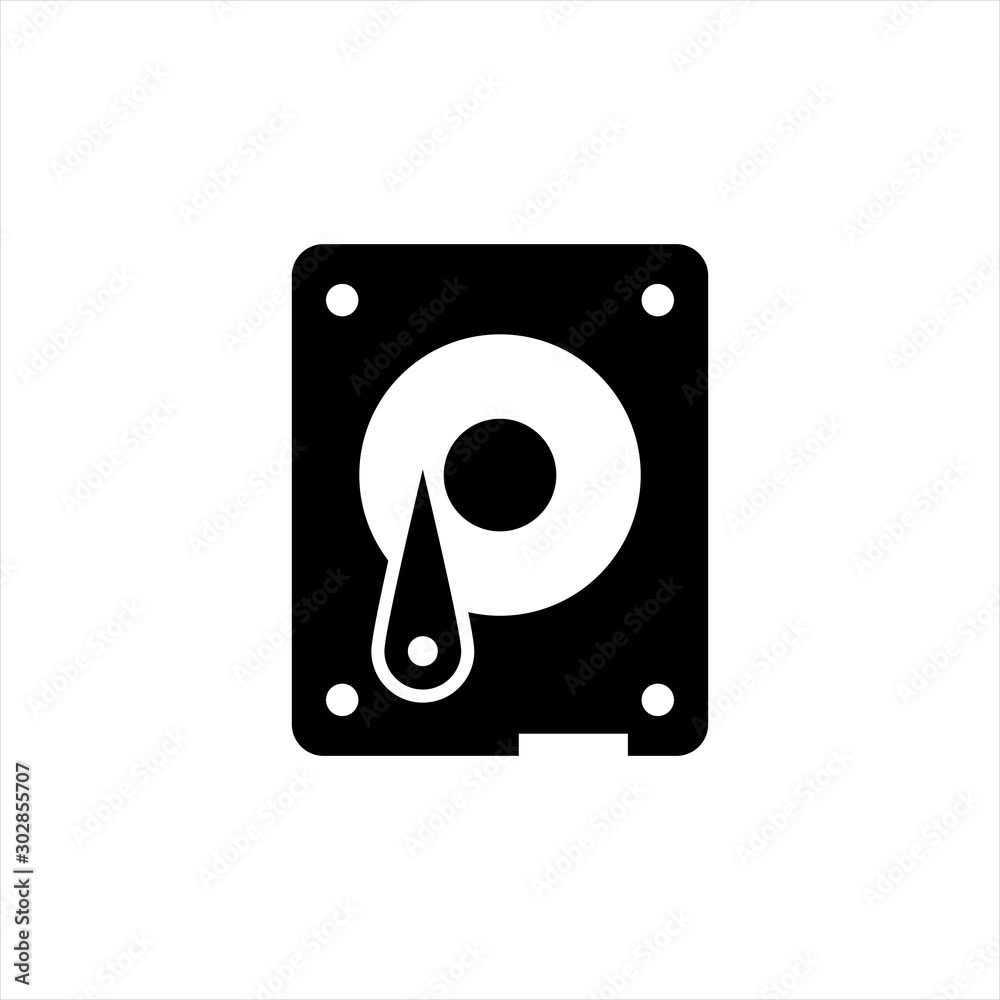 Hard disk icon in trendy flat style isolated on background. Hard disk icon page symbol for your web site design Hard disk icon logo, app, UI. Hard disk icon Vector illustration, EPS10. Hard disk icon in trendy flat style isolated on background. Hard disk icon page symbol for your web site design Hard disk icon logo, app, UI. Hard disk icon Vector illustration, EPS10.