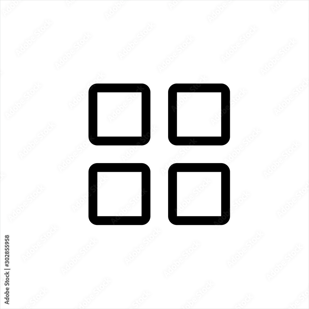 Menu icon in trendy flat style isolated on background. Menu icon page symbol for your web site design Menu icon logo, app, UI. Menu icon Vector illustration, EPS10. Menu icon in trendy flat style isolated on background. Menu icon page symbol for your web site design Menu icon logo, app, UI. Menu icon Vector illustration, EPS10.