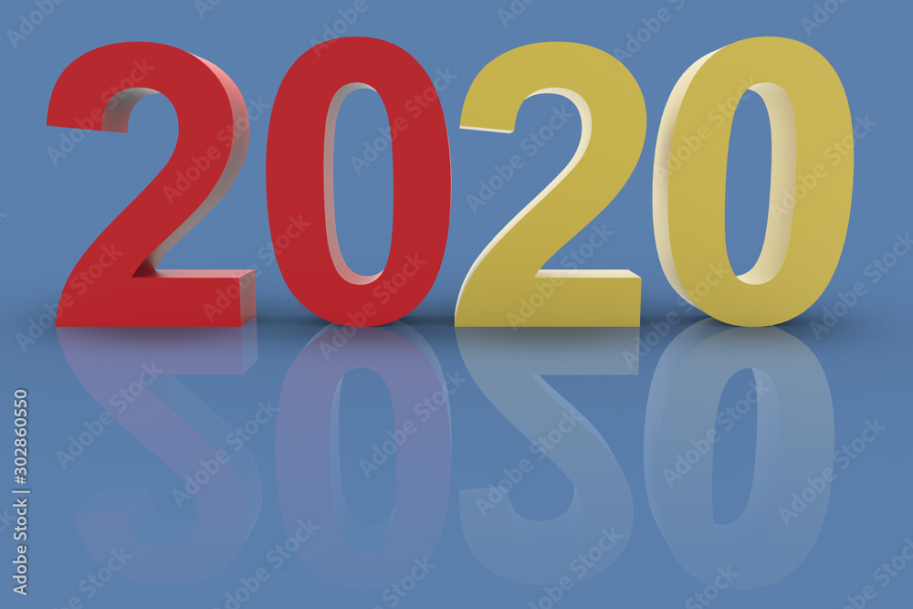 Anno nuovo 2020. Lentamente l'anno 2020 prende il posto del 2019 Anno nuovo 2020. Lentamente l'anno 2020 prende il posto del 2019