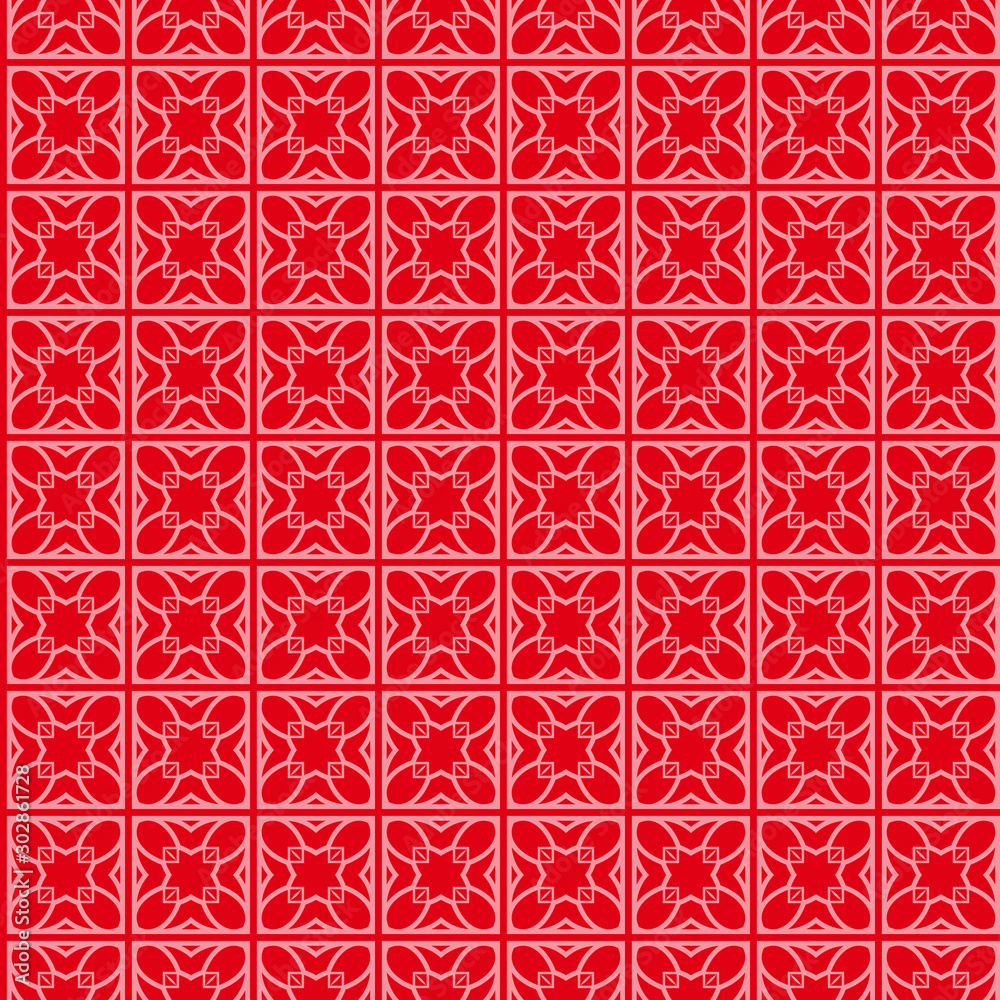 Seamless geometric pattern with modern ornamnet. Vector illustration Seamless geometric pattern with modern ornamnet. Vector illustration