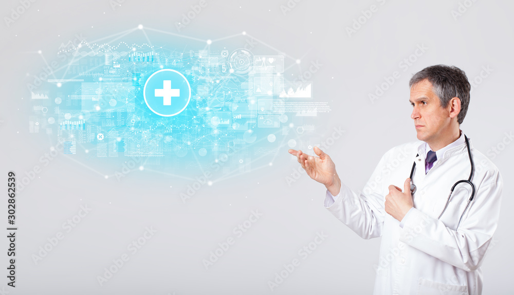 Professional researcher investigate the results Professional researcher investigate the results