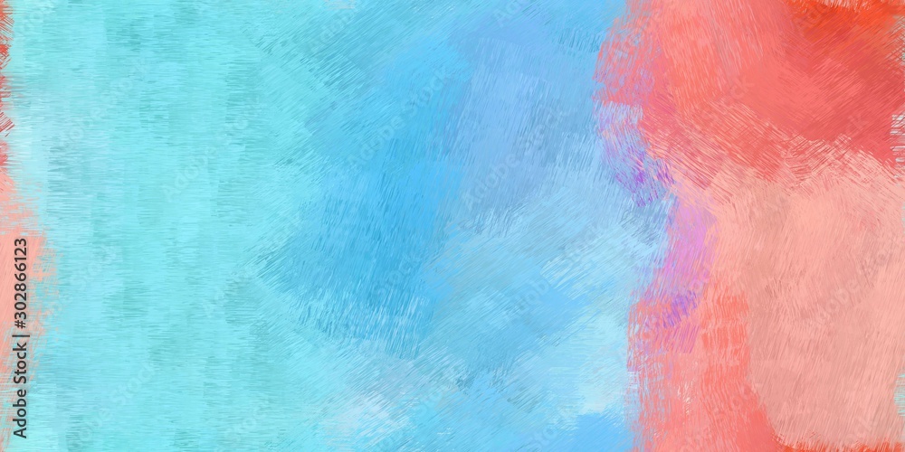 Naklejka premium seamless pattern texture. grunge abstract background with sky blue, dark salmon and pastel red color. can be used as wallpaper, texture or fabric fashion printing