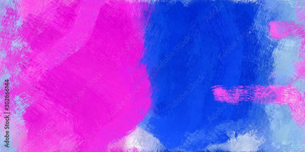 Fototapeta premium seamless pattern design. grunge abstract background with neon fuchsia, strong blue and magenta color. can be used as wallpaper, texture or fabric fashion printing