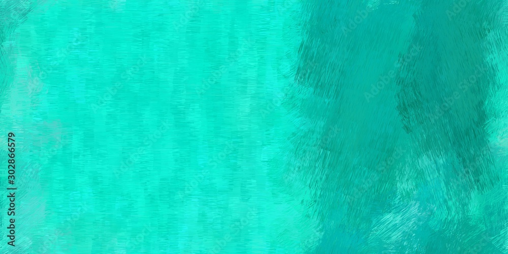 seamless pattern texture. grunge abstract background with dark turquoise, bright turquoise and light sea green color. can be used as wallpaper, texture or fabric fashion printing