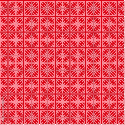 Seamless geometric pattern with modern ornamnet. Vector illustration