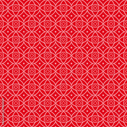 Seamless geometric pattern with modern ornamnet. Vector illustration