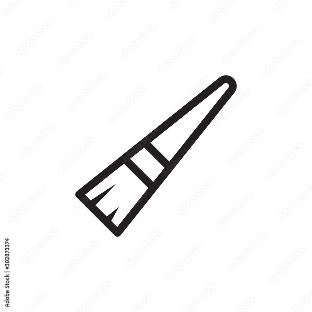 flat line brush paint icon. Logo element illustration. brush paint design. vector eps 10 . brush paint concept. Can be used in web and mobile . thickness can be adjusted flat line brush paint icon. Logo element illustration. brush paint design. vector eps 10 . brush paint concept. Can be used in web and mobile . thickness can be adjusted